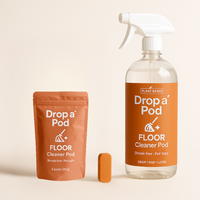 Drop a Pod Floor Cleaner Starter – 1 Bottle + 3 Pods (Makes 3L)