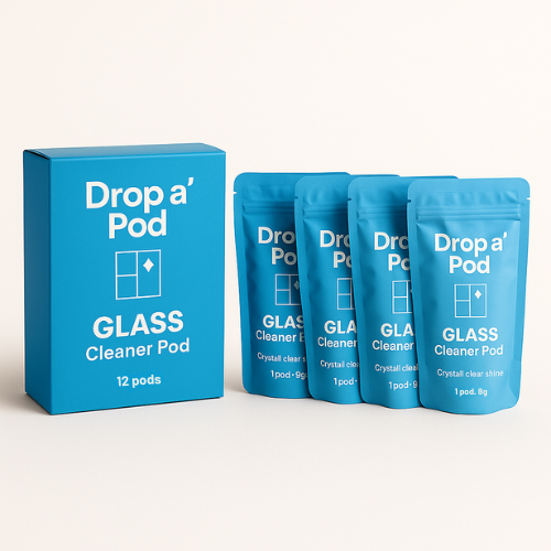 Drop a Pod Glass Cleaner Extended Supply Box – 12 Pods (Makes 12L)