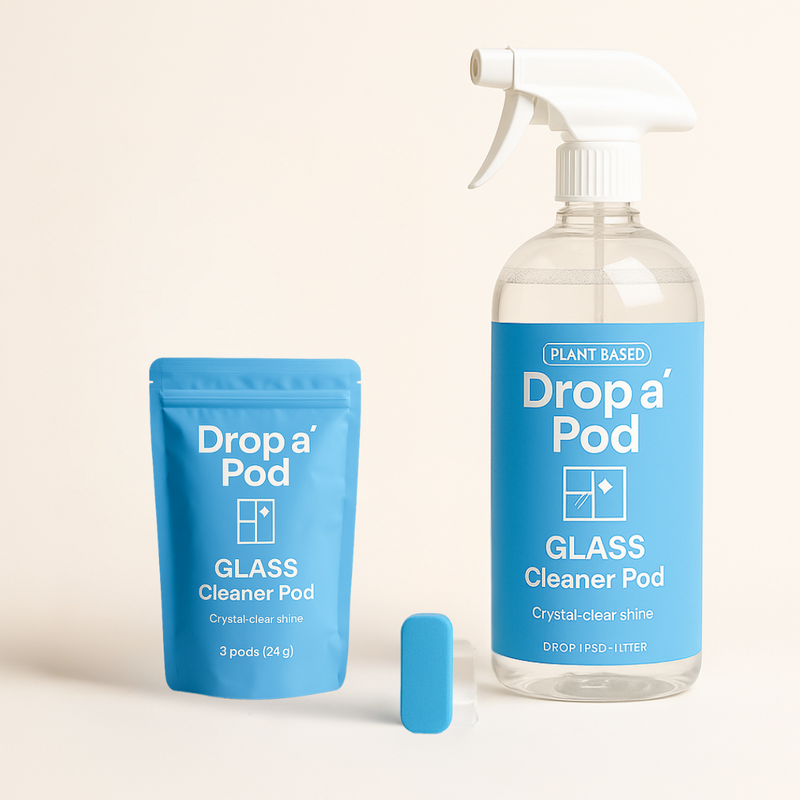 Drop a Pod Glass Cleaner Starter – 1 Bottle +...
