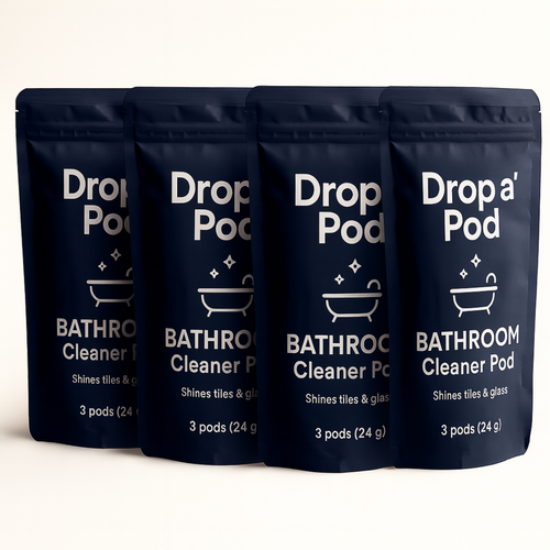 Drop a Pod Bathroom Cleaner Extended Supply Box – 12 Pods (Makes 12L)