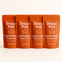Drop a Pod Floor Cleaner Extended Supply Box – 12 Pods (Makes 12L)