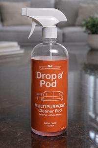 Drop a Pod Multipurpose Cleaner Starter – 1 Bottle + 3 Pods (Makes 3L)