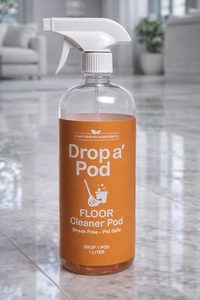 Drop a Pod Floor Cleaner Starter – 1 Bottle + 3 Pods (Makes 3L)