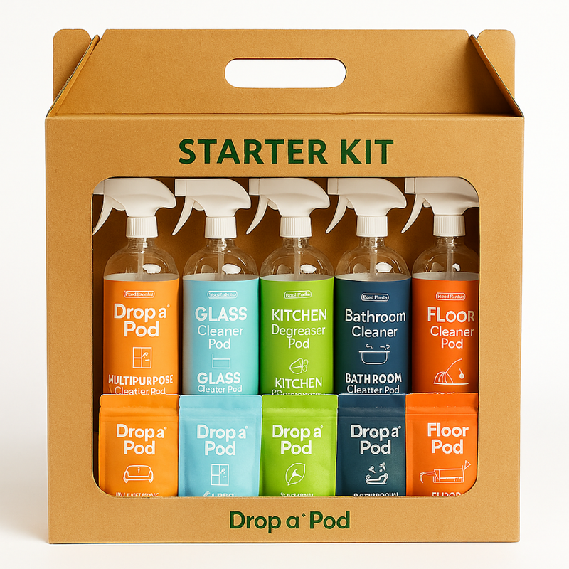 Drop a Pod Home Care Starter Kit – 5 Reusable...