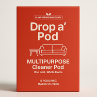 Drop a Pod Multipurpose Cleaner Extended Supply Box – 12 Pods (Makes 12L)