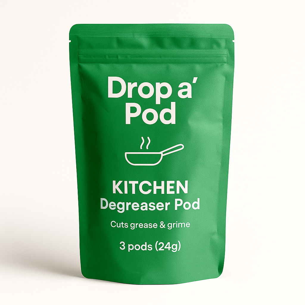 Drop a Pod Kitchen Degreaser Refill Pods – 3 Pods (Makes 3L)